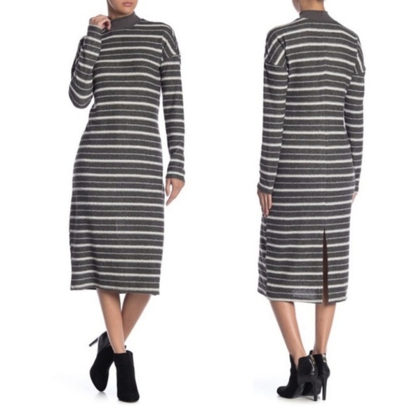 Ten Sixty Sherman Stripe Knit Sweater Dress - Picture 1 of 5